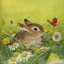 Схема вышивки «Зайчонок»