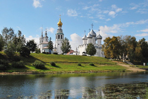 храм - природа, церковь, храм, пейзаж, лето - оригинал