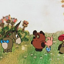 Схема вышивки «винни-пух»