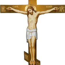 Схема вышивки «РАСПЯТЬЕ»