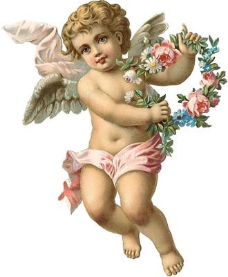 ангелочек - детки, ангелы, дети, картина - оригинал