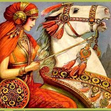 Схема вышивки «Серия "В египетском стиле"»