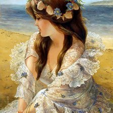 Схема вышивки «Прогулки у моря»