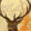 Предпросмотр схемы вышивки «олени» (№54833)