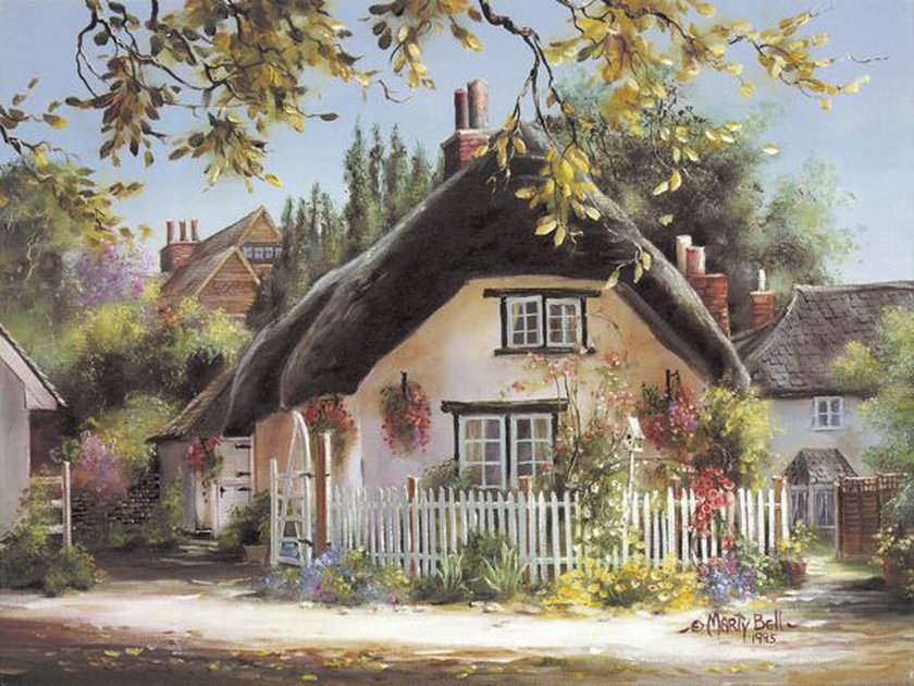 Домик в деревне) - домик, отдых, дача - оригинал