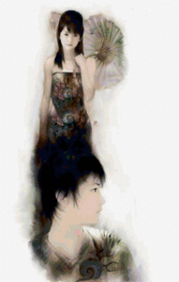 Япония - девушка, пара, мужчина - предпросмотр