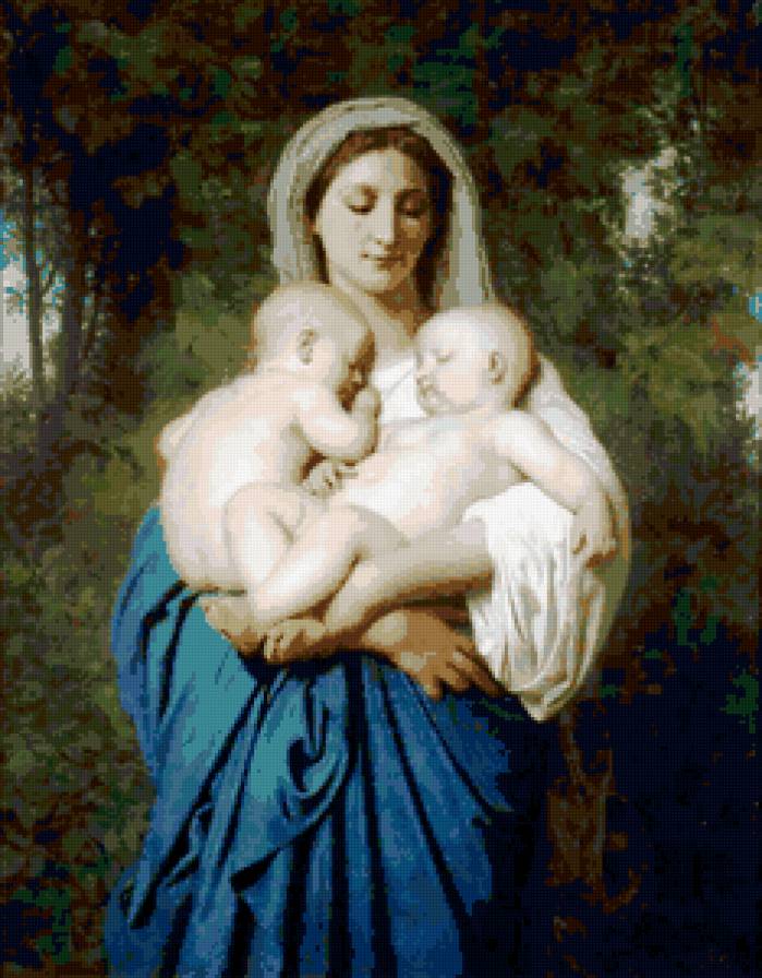 милосердие - дети, милосердие, ребенок, бугро, младенец, девушка - предпросмотр