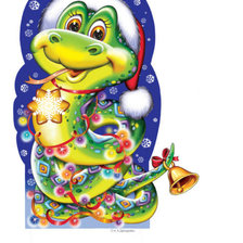 Схема вышивки «новый год»