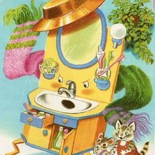 Схема вышивки «мойдодыр»