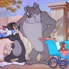 Схема вышивки «том и джерри»