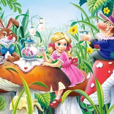 Схема вышивки «алиса»