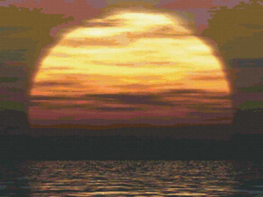 Большой закат - предпросмотр