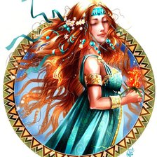 Схема вышивки «Летний день»