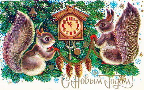 Белочки - зверушки, снежинки, белочка, зима, животные, новый год, белочки - оригинал