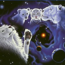 Схема вышивки «Царь Вселенной»