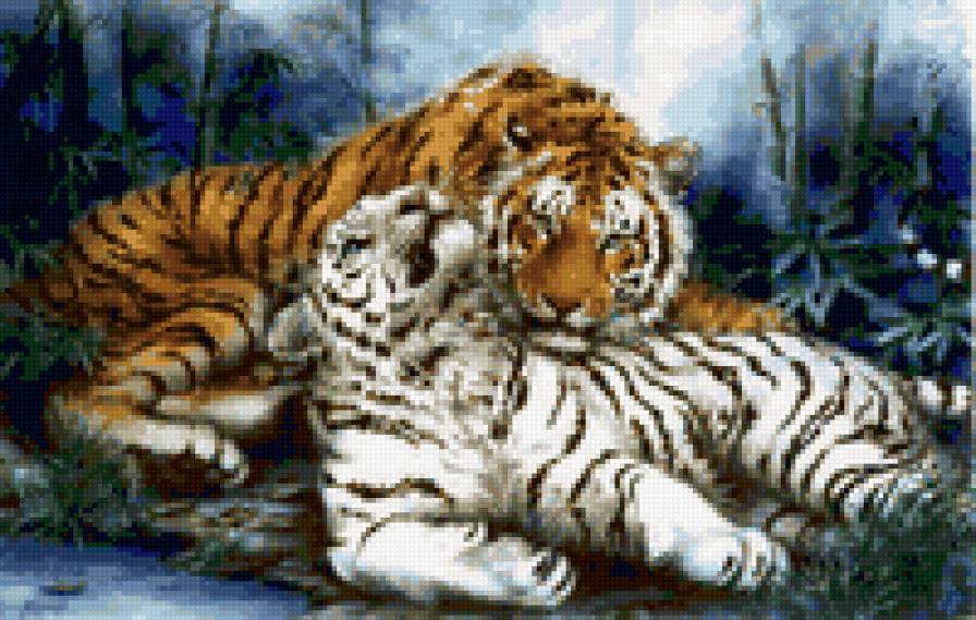 Любовь - тигр, двое - предпросмотр