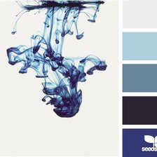 Схема вышивки «Чернила»