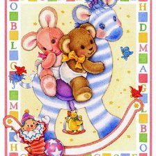 Схема вышивки «Сюжет для метрики»