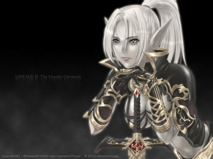 Темный эльф 3 - аниме - оригинал