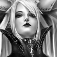 Схема вышивки «девушка»