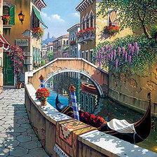 Схема вышивки «Венеция»