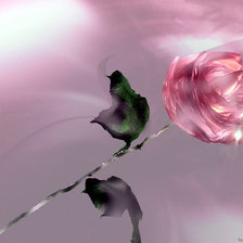 Схема вышивки «роза»