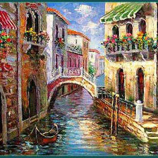Схема вышивки «Венеция»