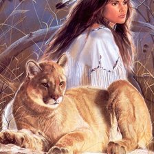 Схема вышивки «индейка»