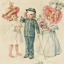 Схема вышивки «- Children Portrait - 011»