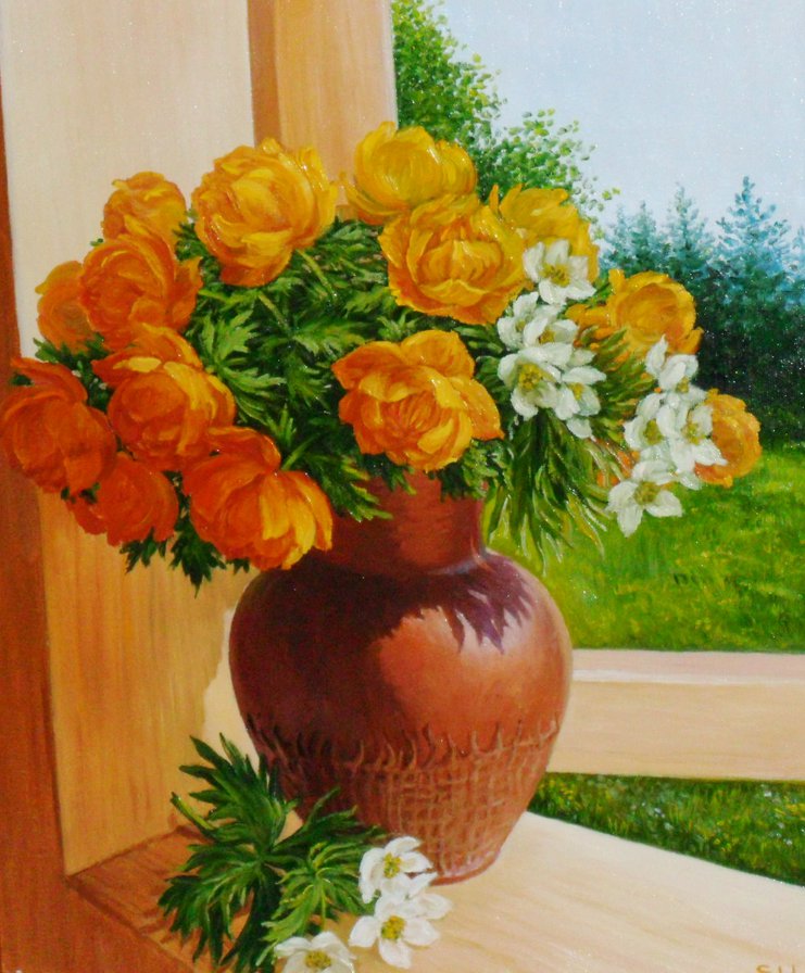 Жарки (нитки DMC) - оригинал