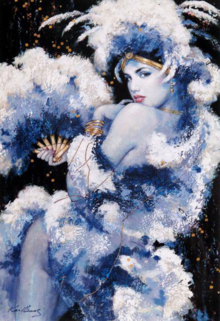 ангел Карла Банго 8 - женщина, девушка - оригинал