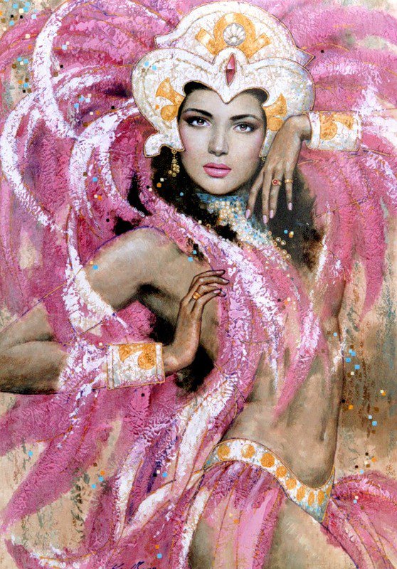 ангел Карла Банго - девушка, женщина - оригинал