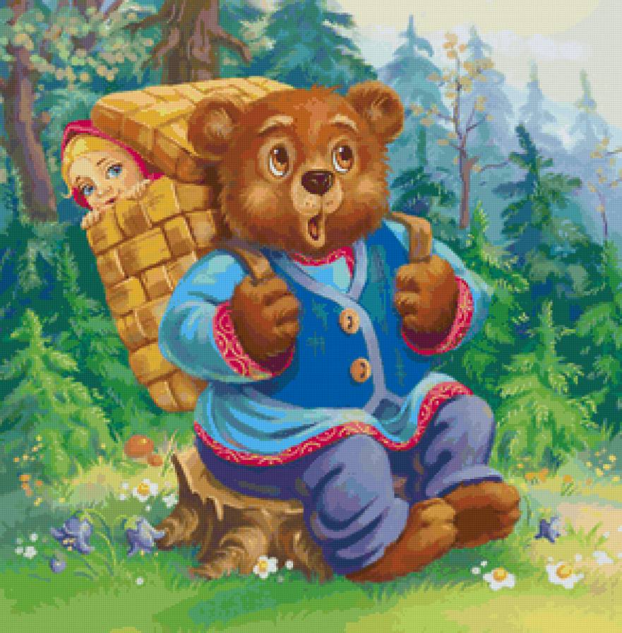 маша и медведь - предпросмотр