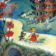 Схема вышивки «волшебник изумрудного города»