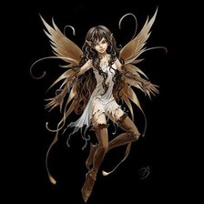 Схема вышивки «фея»