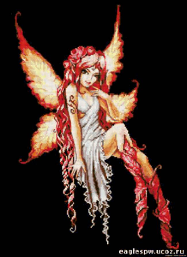 розовая фея - феи - предпросмотр