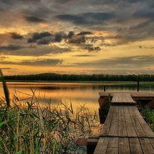 Схема вышивки «закат)»