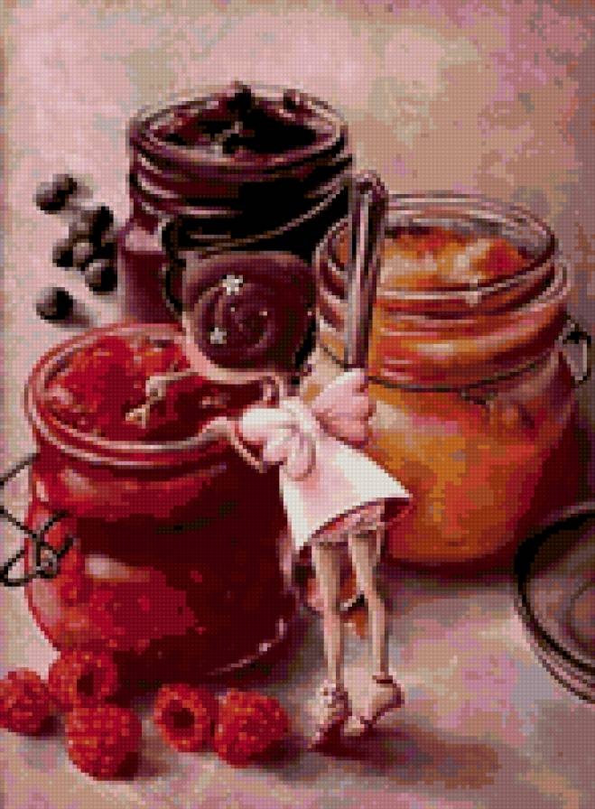 моль - на кухню, варенье, фея, моль - предпросмотр