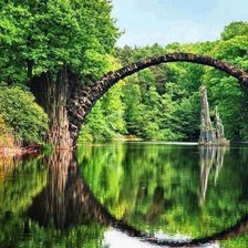 Схема вышивки «Пейзаж)»