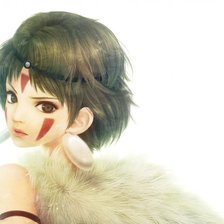 Схема вышивки «Девушка»