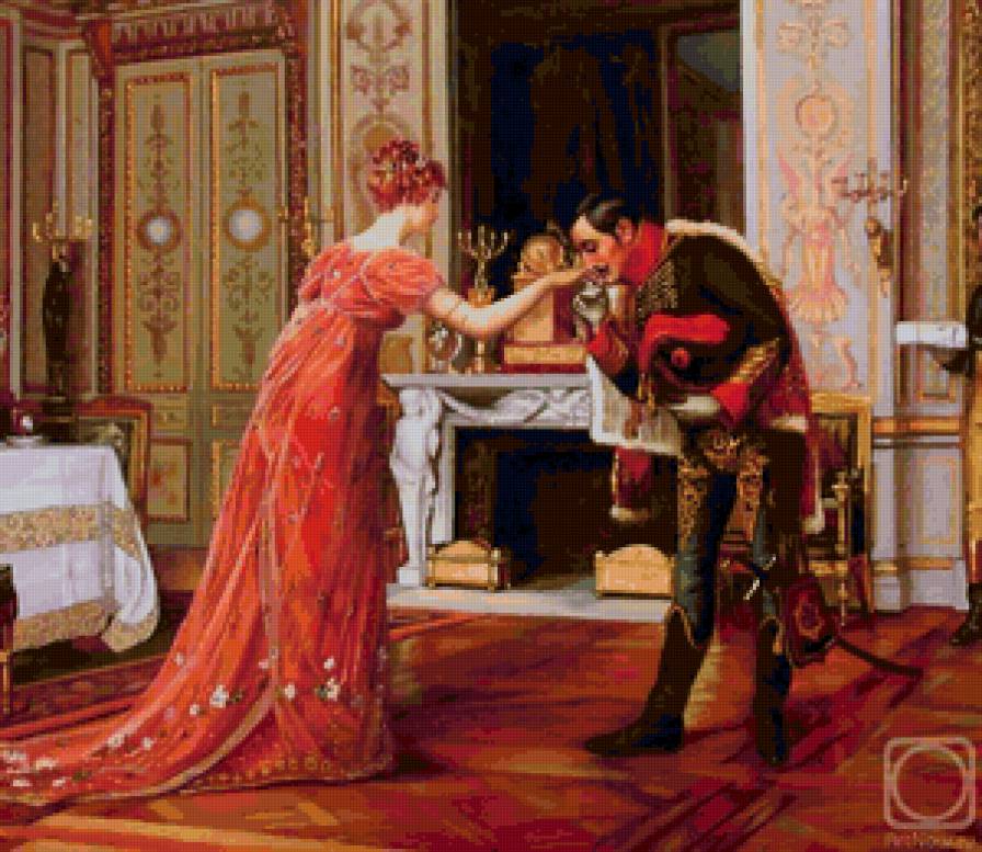 флирт - любовь, кавалеры, влюбленные, романтика, дамы, двое, роман, пары - предпросмотр