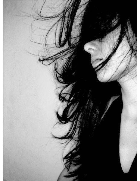 devushka - volosy, lico - оригинал