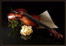 Схема вышивки «скрипка»