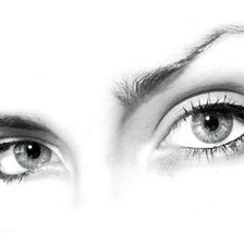 Схема вышивки «взгляд»