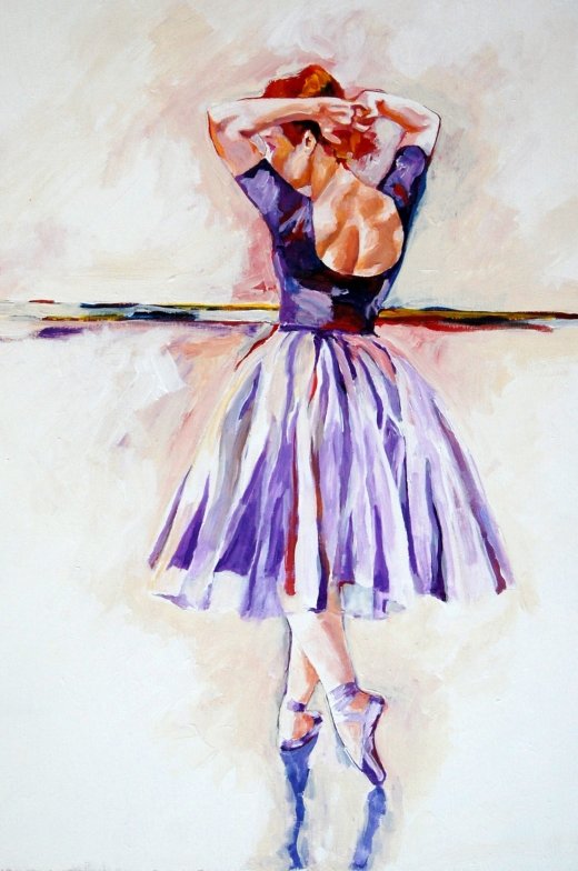 Балерина - балет, туфельки, танец, красота, грация, балерина, девушка - оригинал