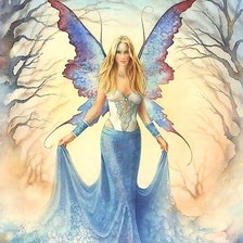 Схема вышивки «Королева бабочек»