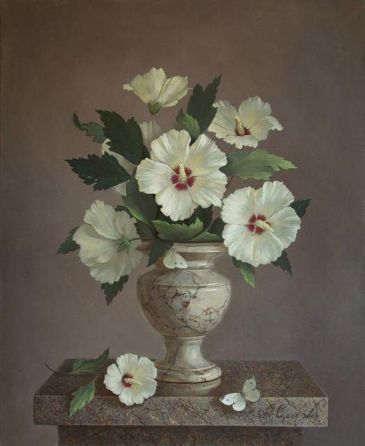 серия Цветы - картина, цветы, букет - оригинал