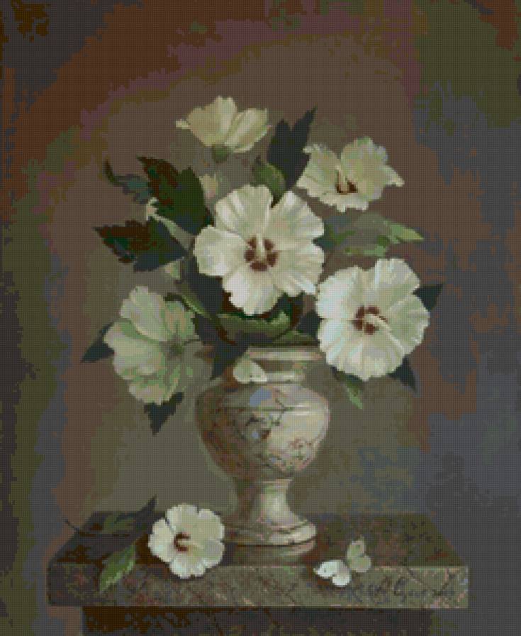 серия Цветы - букет, картина, цветы - предпросмотр