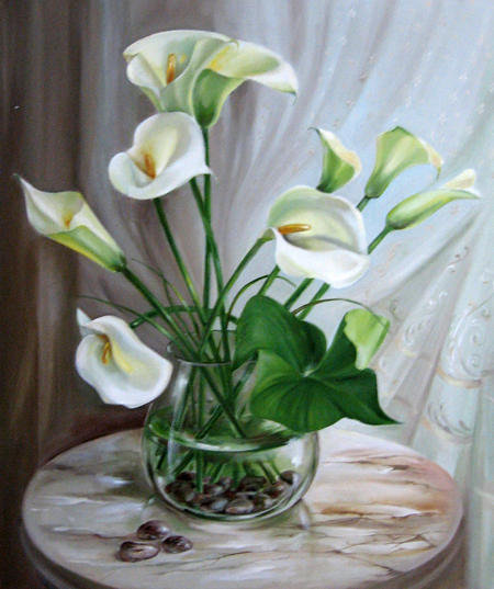 Букет - натюрморт, цветы, букет - оригинал