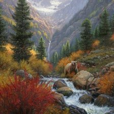 Схема вышивки «природа»